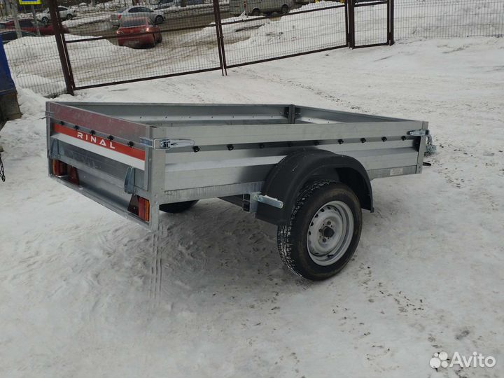 Прицеп легковой оцинкованный 2.06*1.30 без тента