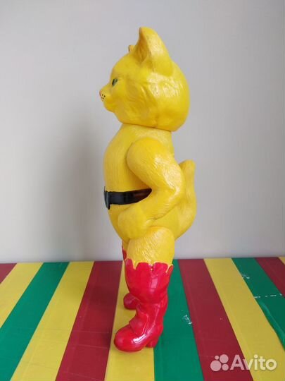 Игрушка Кот в сапогах, СССР, целлулоид