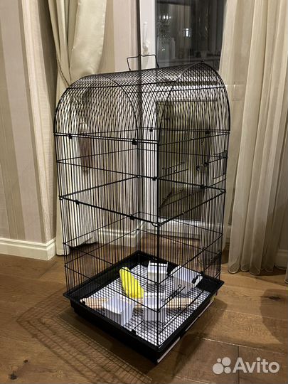 Клетка для попугаев большая новая