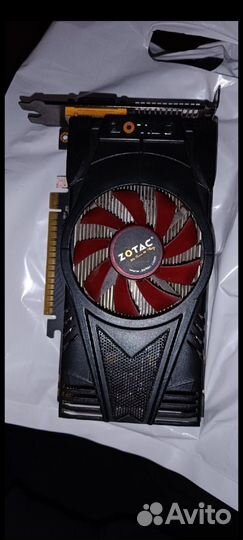 Видеокарта GTX 550 TI 1GB