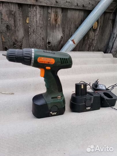 Аккумуляторная дрель шуруповерт