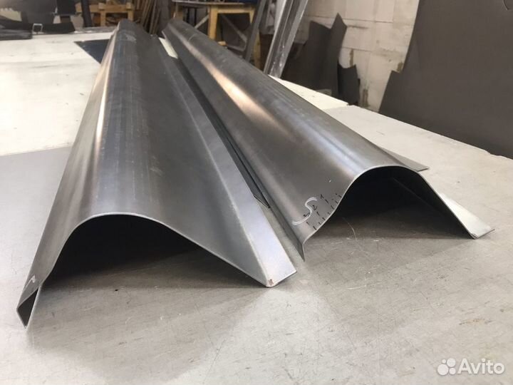 Peugeot 206 ремонтные пороги левый