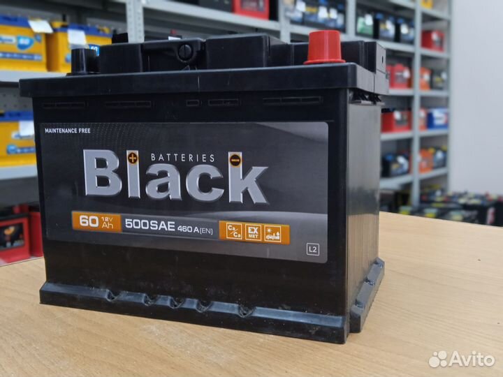 Аккумулятор Black 60 оп(Беларусь) новый гарантия