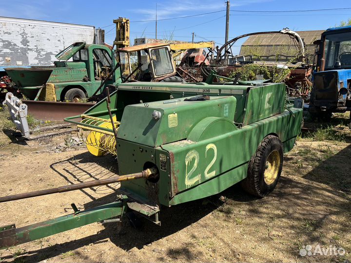 Пресс-подборщик John Deere 336, 1998