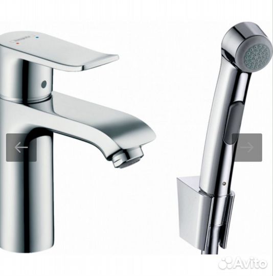 Hansgrohe Metris с гиг душем