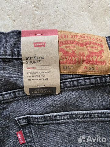 Джинсовые шорты Levis