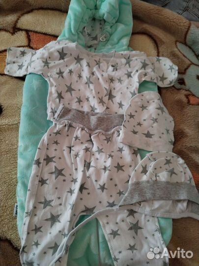 Комплект на выписку для мальчика