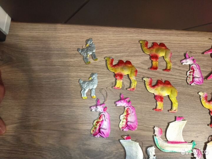 Ёлочные игрушки ссср.Картонаж