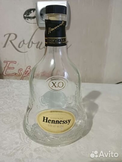 Бутылка от коньяка Hennessy 0.5 в наличии 1 шт