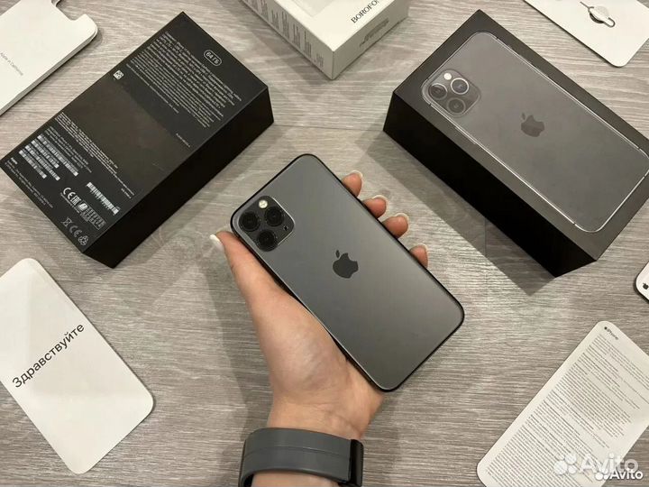 АКБ 100%, iPhone 11 Pro, 64 GB, Sim + eSim