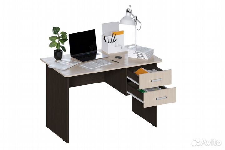 Стол письменный с ящиками/модульная мебель