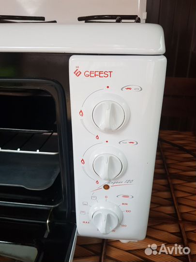 Газовая плита с электрической духовкой