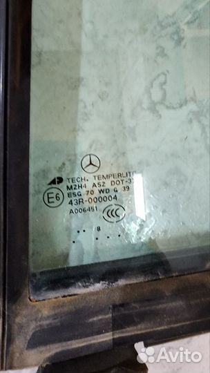 Стекла задние на mercedes GL