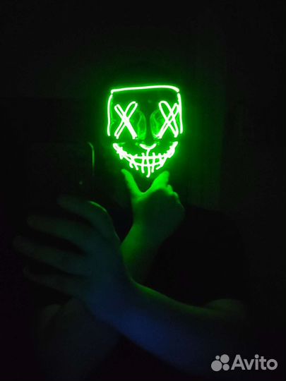 Маска убийцы из триллера 