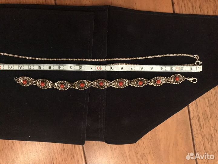 Серебряные цепочки, кулон подвеска, браслет