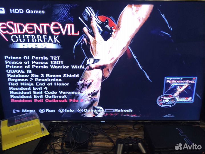 PS2 HDD - игры 137шт