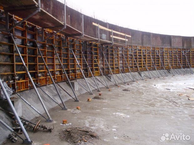 Аренда крупнощитовой и мелкощитовой опалубки