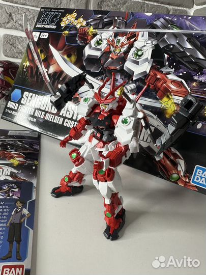 Bandai HG Sengoku Astray Gundam 1/144 собранный