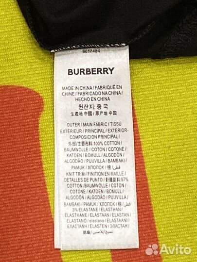 Футболка Burberry оригинал