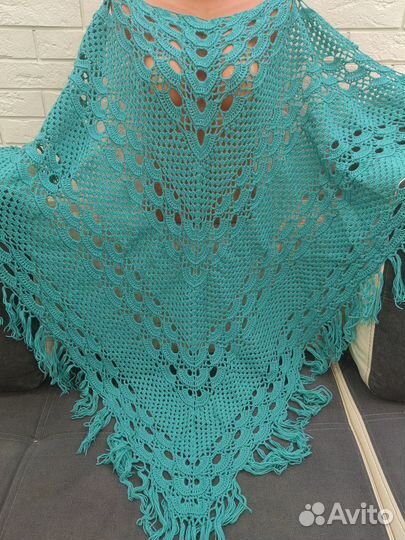 Шаль ручной рабрты