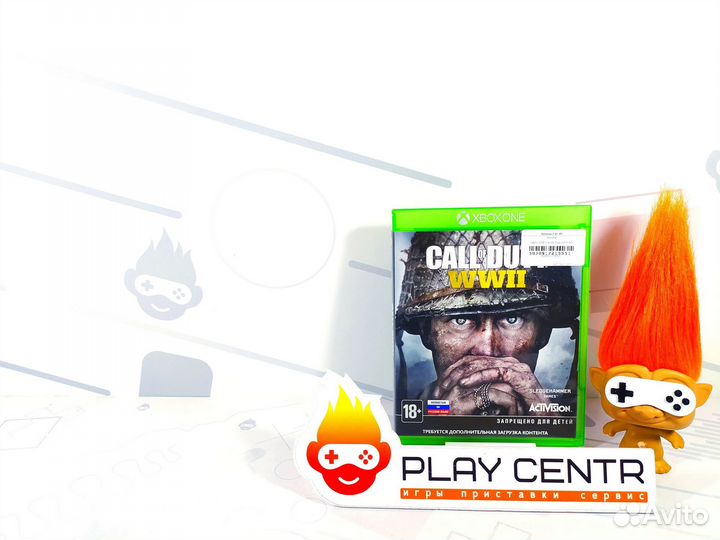 Диск для xbox ONE Call Of Duty wwii б/у
