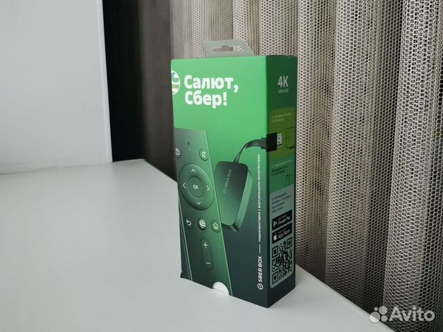 Приставка SberBox - Салют, Сбер купить в Брянске | Электроника | Авито