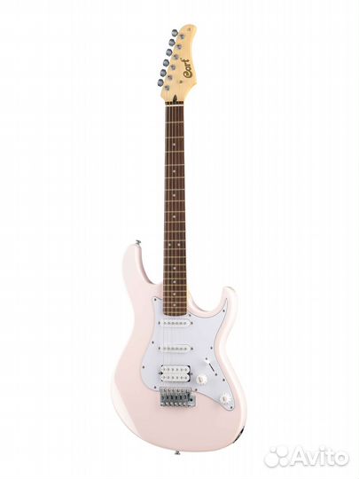 Cort G200-PPK Электрогитара, цвет pastel pink