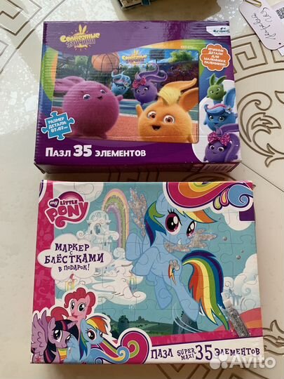 Пазлы разные