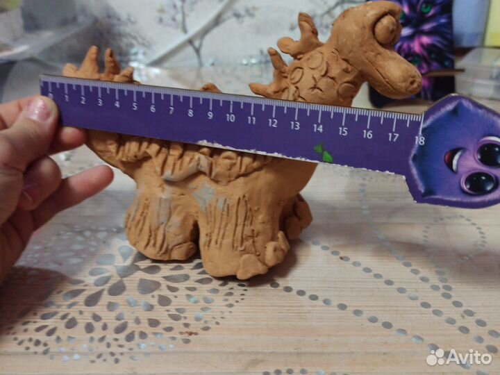 Глиняный динозавр