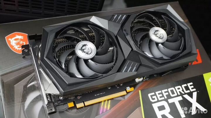 Видеокарта MSI RTX 3060ti гарантия