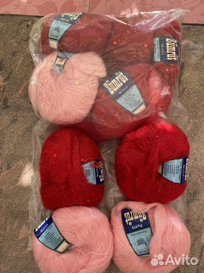 Пряжа разная