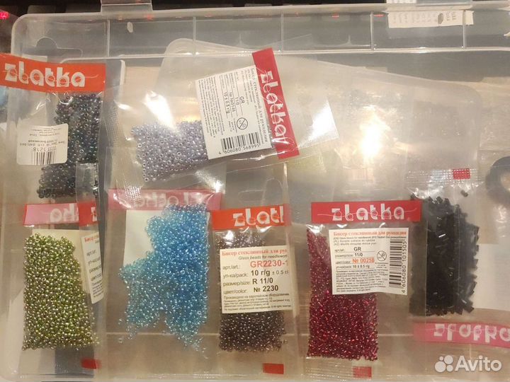 Бисер, пайетки, микробисер цену предлагайте