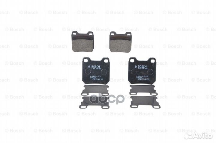 0 986 490 500 Колодки тормозные opel omega A/B