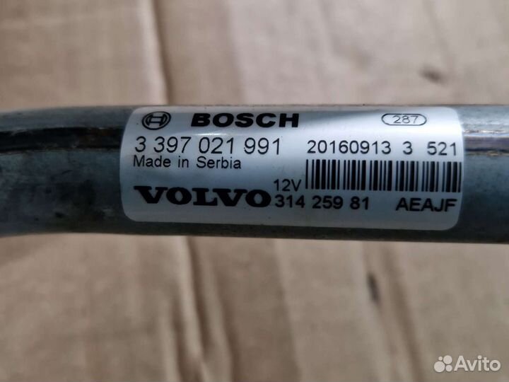 Трапеция дворников 3397021991 volvo XC90 II