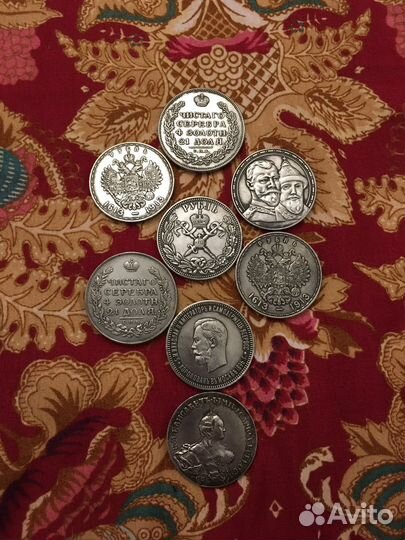 Копия дорогих и редких монет царской империи