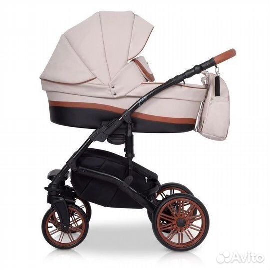 Коляска riko piano 2 В 1 цвет 02 latte