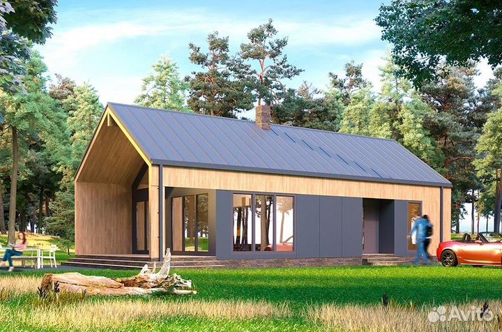 Загородные дома с прибылью от 186000 в мес