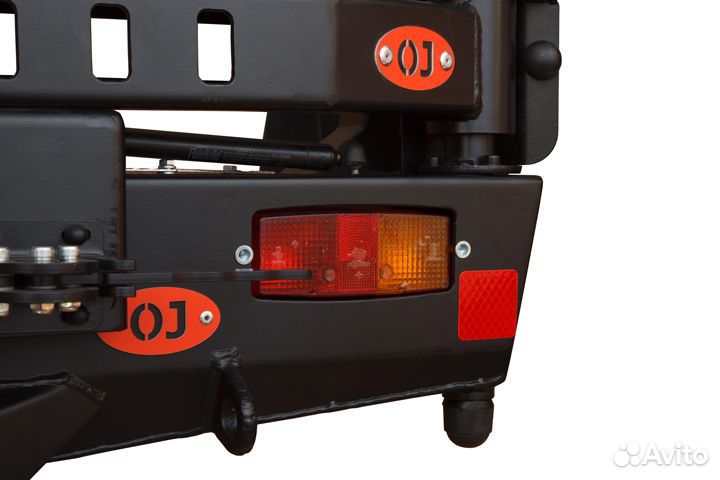 Задний силовой бампер OJ 03.121.02 (TLC100)