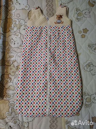 Спальный мешок кокон для малыша