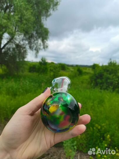 Ваза цветное стекло