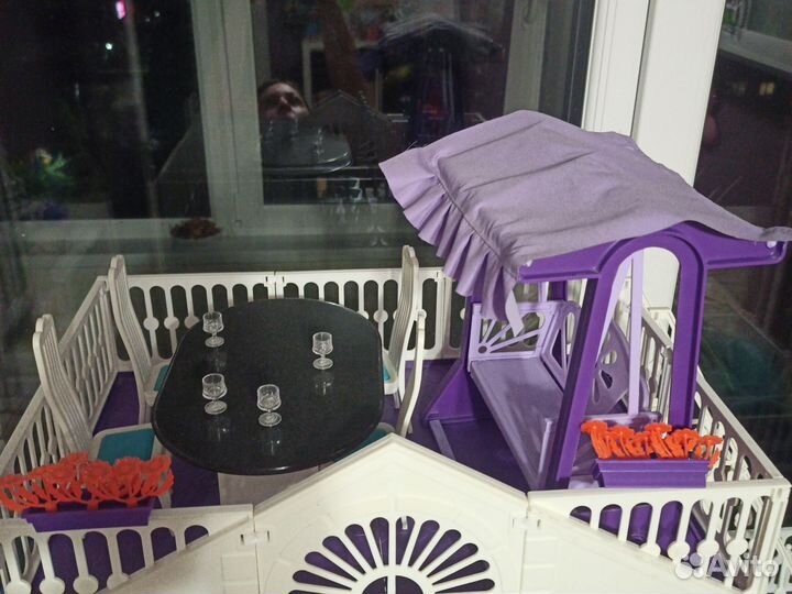 Домик кукольный усадьба конфетти огонек