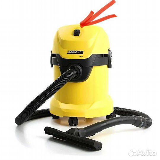 Кнопка karcher wd3 p