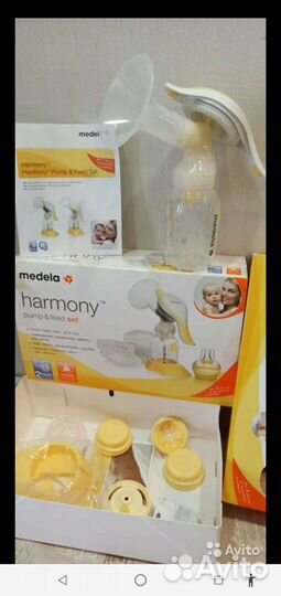 Молокоотсос medela ручной, пакеты для молока