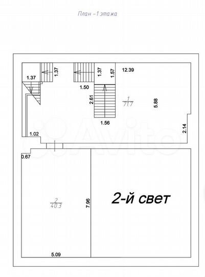 Отдельно стоящее здание, 170 м²