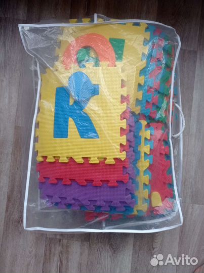 Детский коврик для ползания пазл