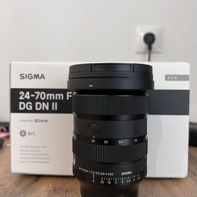 Объектив sigma 24-70 dg dn ii sony