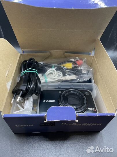 Фотоаппарат цифровой Сanon PowerShot SX210is