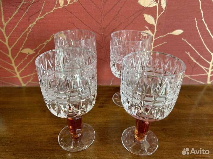 Большие хрустальные Олимпийские Фужеры. Оригинал