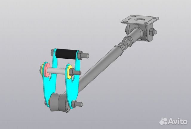 Трекшен бары на Москвич, Иж. Traction bars