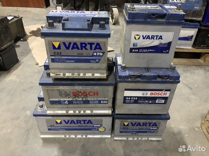 Аккумулятор Varta Б/У 70Ah 630A 570413063 E24